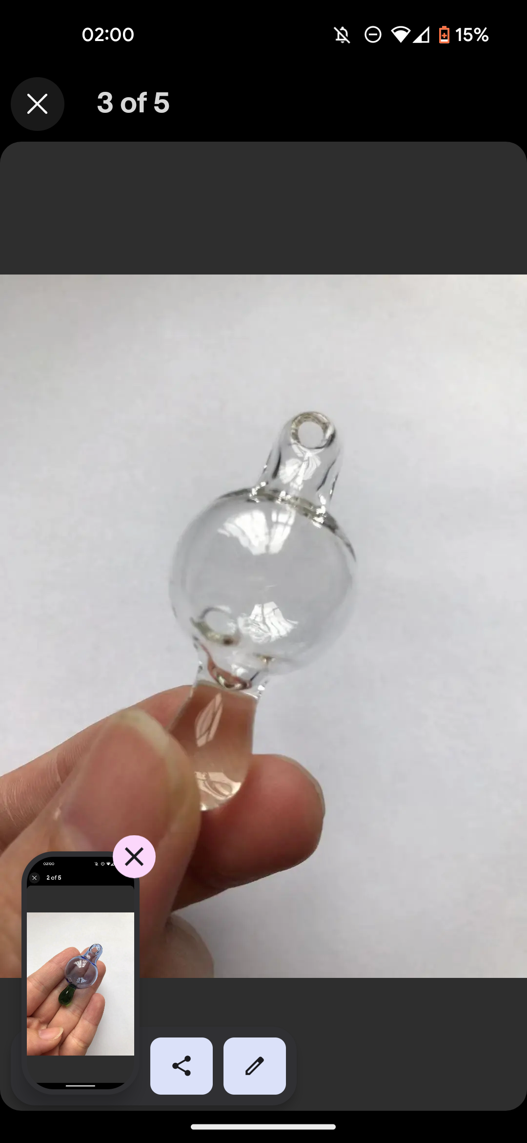 Carb cap
