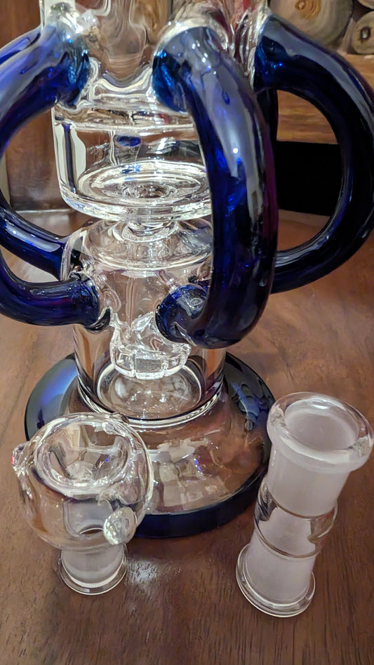 "Malice" Spider bong by Chongz 14mm
